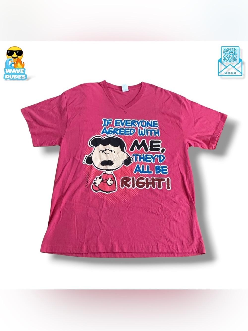 Women’s Peanuts Charlie Brown Lucy T-Shirt